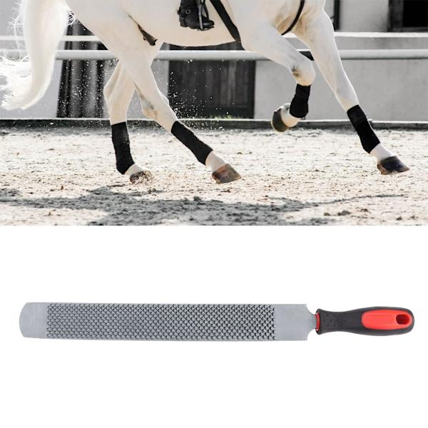 Professionell högkolstål hästhov trimfilkniv Rasp dubbelsidig hovslagare