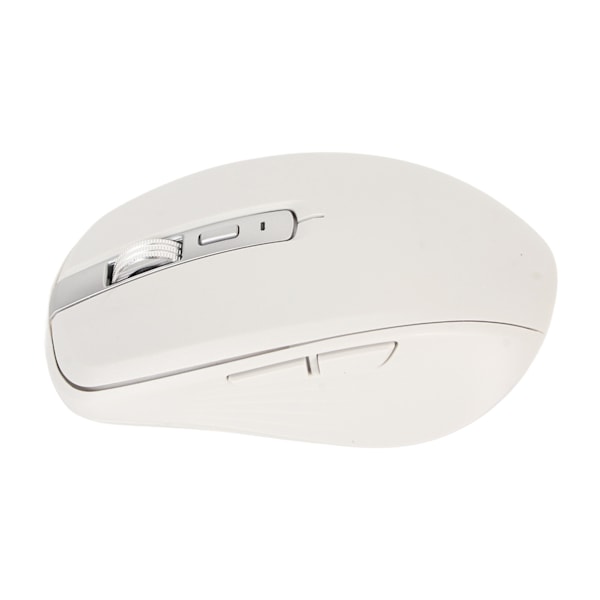 2.4G Trådlös Mus Dubbelläge 2400 DPI Bluetooth-mus med 14 RGB-ljuseffekter för Laptop för Windows för OS X Blanc