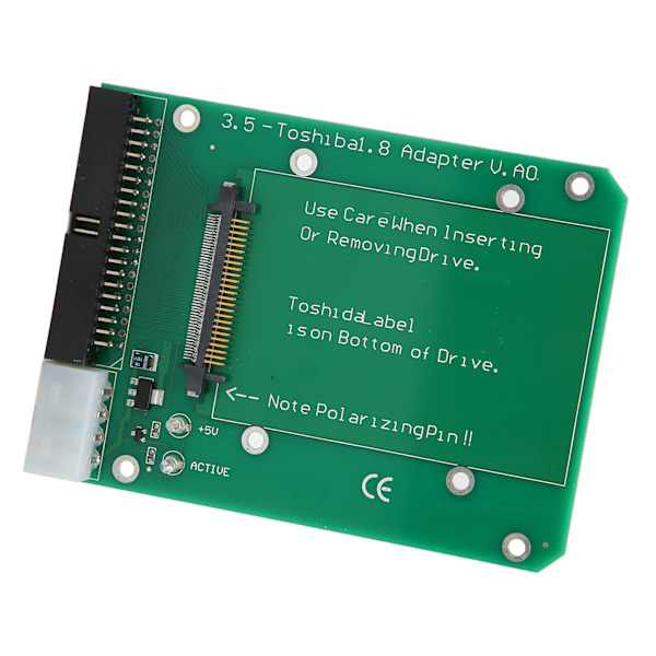 IDE Laptop SSD Adapter Card Professionell PCB 50pin 1,8 tum IDE till 40pin 3,5 tum IDE SSD Converter Adapter Card