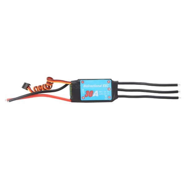 【NX】Enveis børsteløs ESC elektronisk hastighetskontroller for RC-bil, skip, undervannspropell (30A) 30A