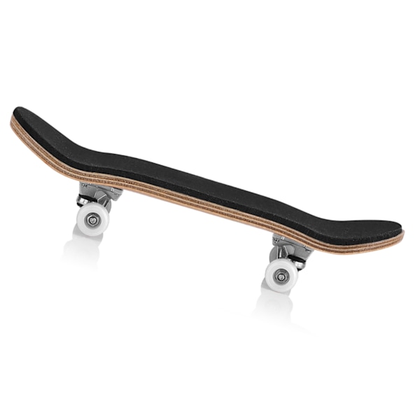 1. Løn Trælegering Gripbræt Finger Skateboards med Kasse Reducer Tryk Præsenter Hvid