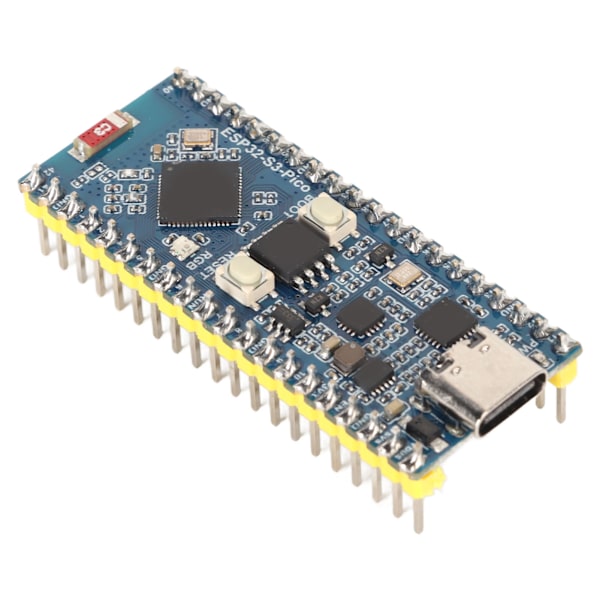WiFi Utvecklingskort 512KB SRAM 2MB PSRAM 240MHz Dubbelkärnig Utbyggnadskort för Pico Kommunikation LED Sensormodul
