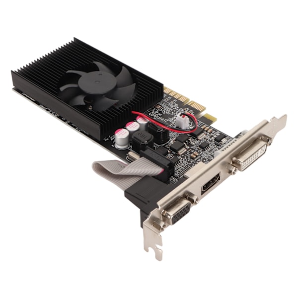 GT210 1G DDR3 64-bitts grafikkort støtter DVI VGA HD Multimedia Interface for DirectX10.1 Spill Grafikkort