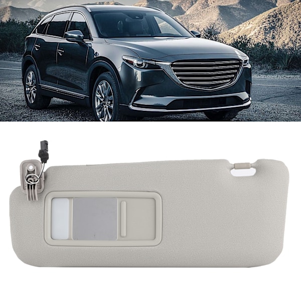 Solskjerm foran venstre førerside TDY1‑69‑320 TDY169320 Passer for Mazda CX‑9 2010‑2015