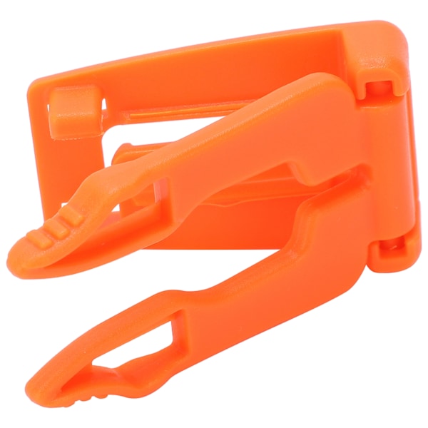10 stk Multifunksjons Molle Webbing Strap Spenne Klips Avtakbar ryggsekk Koblingsspenner (oransje)