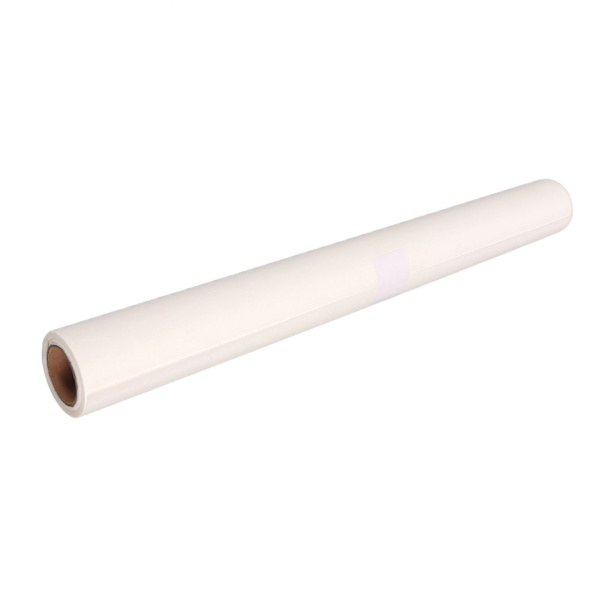 18 tommer 44 cm bred kalkerpapirrull Hvit Høy gjennomsiktighet gjennomsiktig blekkabsorpsjonsmønster Papir for søm Tegning 23 m / 75,5 fot