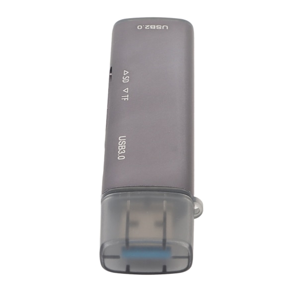 USB 3.0-hub med 4 portar, 300 MB/s överföring, Plug and Play, aluminiumlegering, USB-delare för PC-lagring, minneskort