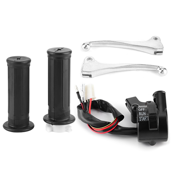 Motorsykkel Gasspjells Hus Switch Bremsespak Kit Passer for YAMAHA PW50 PY50 PEEWEE 50 DIRT BIKE