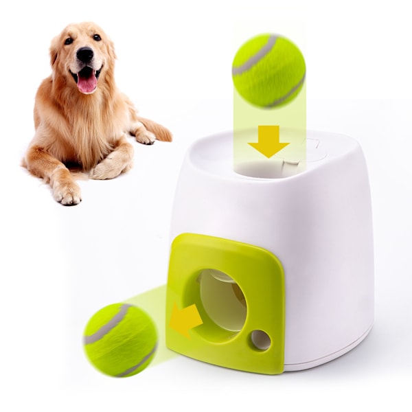 Hundmat Belöningsmaskin Smart matare Hundbollsrullningsmaskin Leksak Interactive Pet Toy