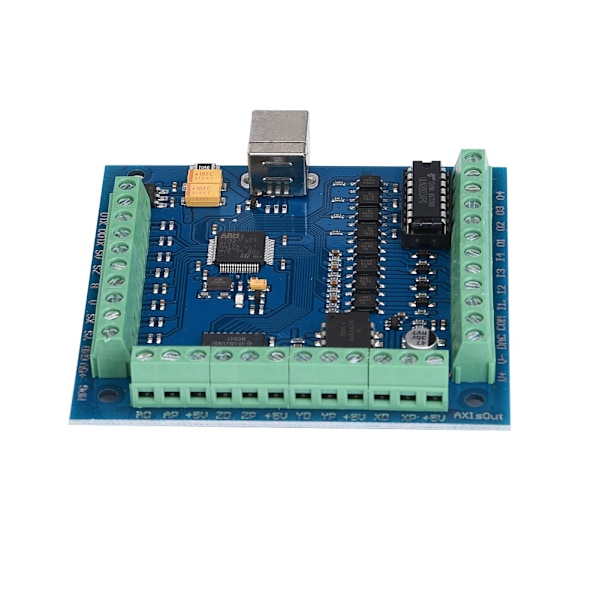 MACH3 USB 4-akselinen 100KHz USB CNC-liikkeenohjauskortti Breakout-levy kaiverrukseen