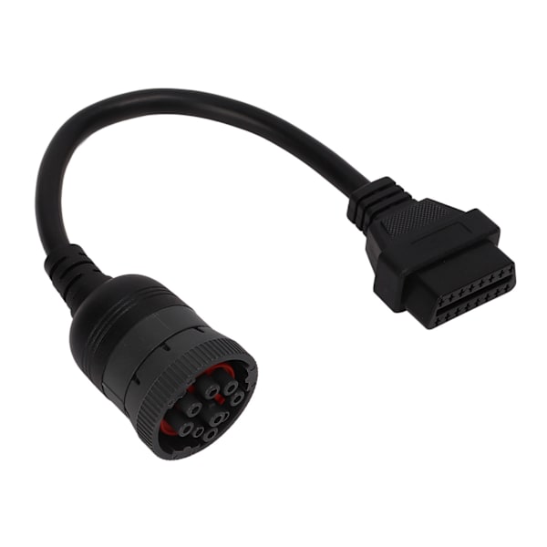 9PIN hona till OBDII 16pin kontaktkabel J1939 Diagnose Interface Adapter för lastbil
