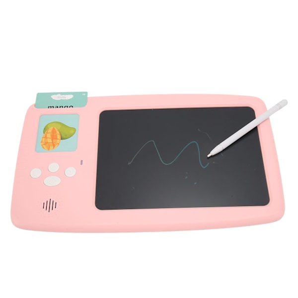 Børne Skrivetavle Læs Skriv Tal Smart Kort Håndskrift Tablet Læring Pædagogisk Toddler Legetøj 8.5in Rosa