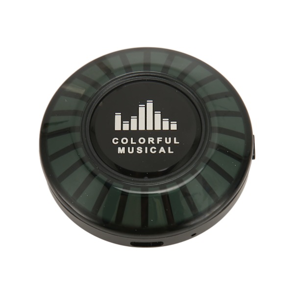 Luun johtavuuden kaiutin Mini Bluetooth-kaiutin RGB-rytmivaloilla USB-ladattava kannettava langaton Bluetooth 5.0-kaiutin
