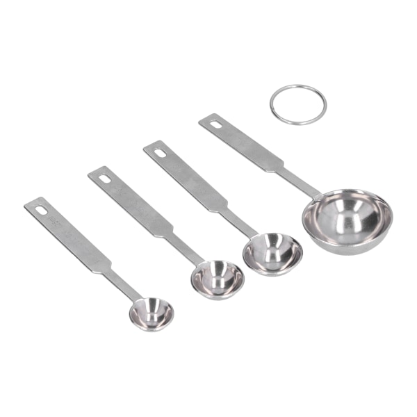 Rostfritt stål Mätsked Houehold Kaffe Mjölksked Köksredskap för Home4st/set