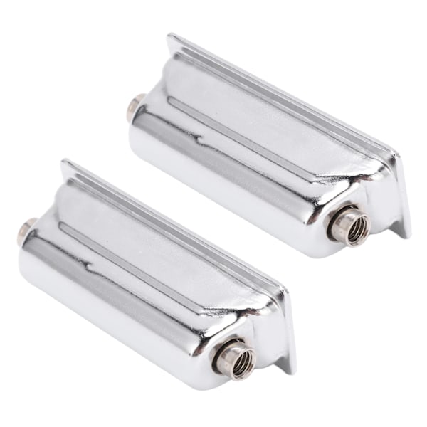 2 kpl Rummutankoja Rautaa Kromi Väri Snare Ear Set Musiikki-instrumentin Huoltotarvikkeet WC27E
