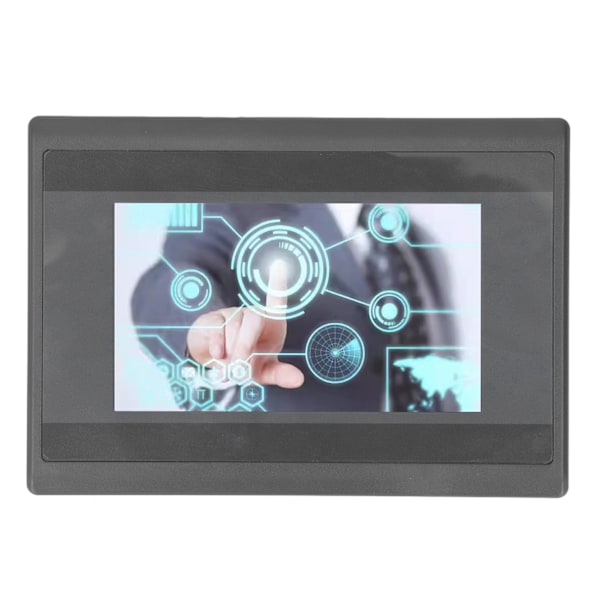 4,3 tommer HMI PLC touchskærm Transistor Output Switch Tæller 12 ind 8 ud til FX3U 20 40 48MRT DC24V 1A