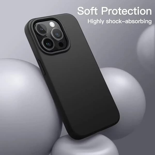 【NX】Kompatibel med iPhone 13 Pro Max Mat Sort Cover