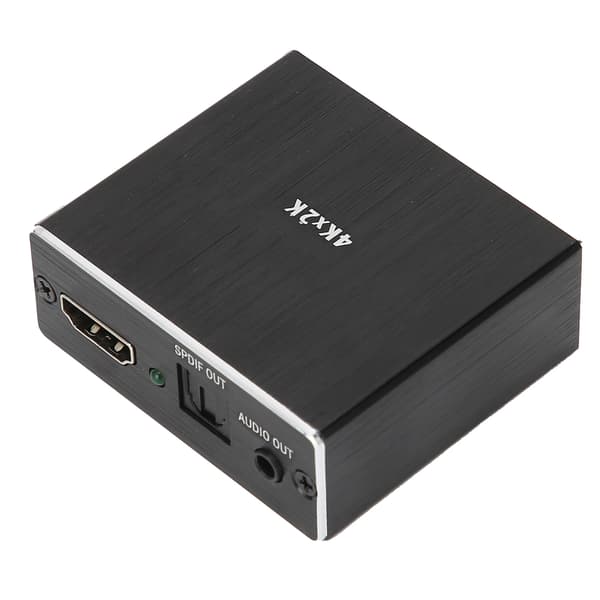 Audio Extractor med DTS Optisk 4K SPDIF RCA HDMI-kompatibel Audio Extractor Splitter