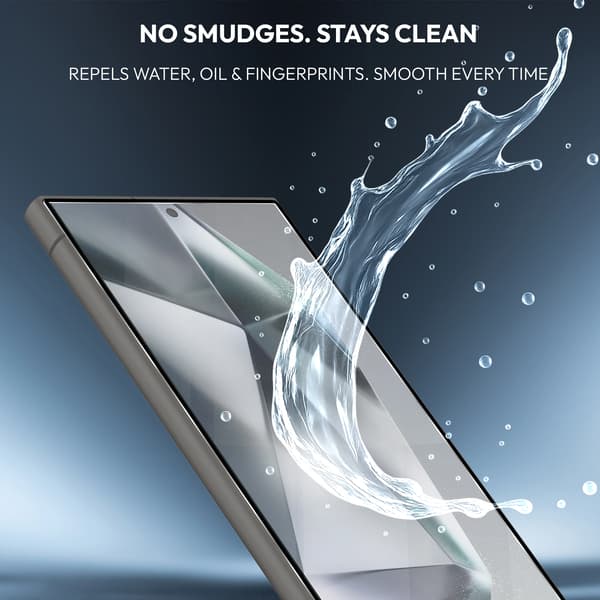 2-Pack Compatible with Samsung S24 Ultra Screen Protector & 1-Pack Lens Protector - Tempered Glass | [Automatic Installation] - Bubble-Free