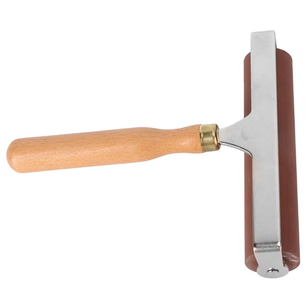 【NX】Brayer Soft Flexibel Robust Slitstark Elastisk gummirulle Kompatibel med utskrifter Scrapbooks15 cm