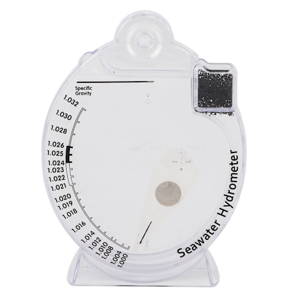 Havshydrometer Salinitet Specifik vikttest Saltvattenkoncentration Akvariumtestverktyg (HD T H018)
