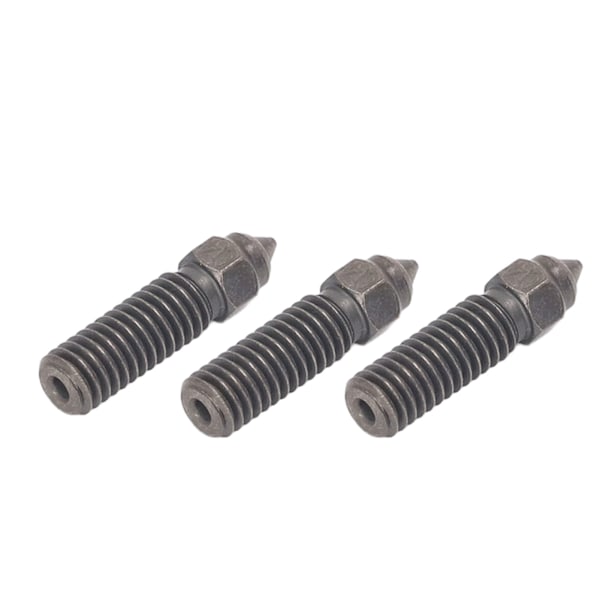 3 stk hærdede ståldyser Højflow-dysekit 3D-printerekstruderdyse til Sovol Sv06 Plus 1,75 mm filament 0,4 mm