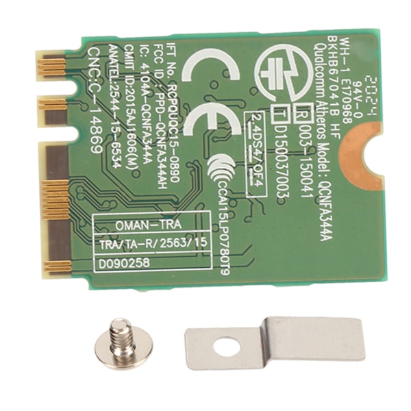 M.2 NGFF Netværkskort NFA344A 867Mbps BT4.1 Plug and Play 2.4Ghz 5Ghz Dual Frequency Trådløs AC WiFi Adapter