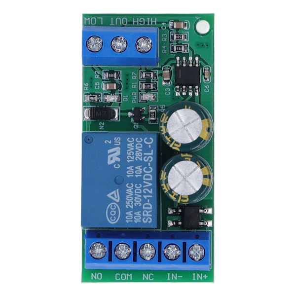 Water Level Controller Relay Liquid Level Sensor Module Automatic Control Relay Board DC12‑15V AC9‑12V