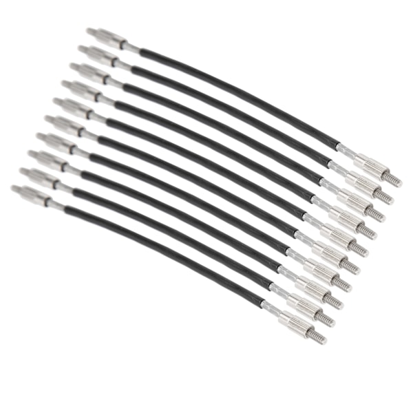 10 stk Violin Svansarm Svans Tarm Stål NonSlip Wire Tailcord udskiftningstilbehør
