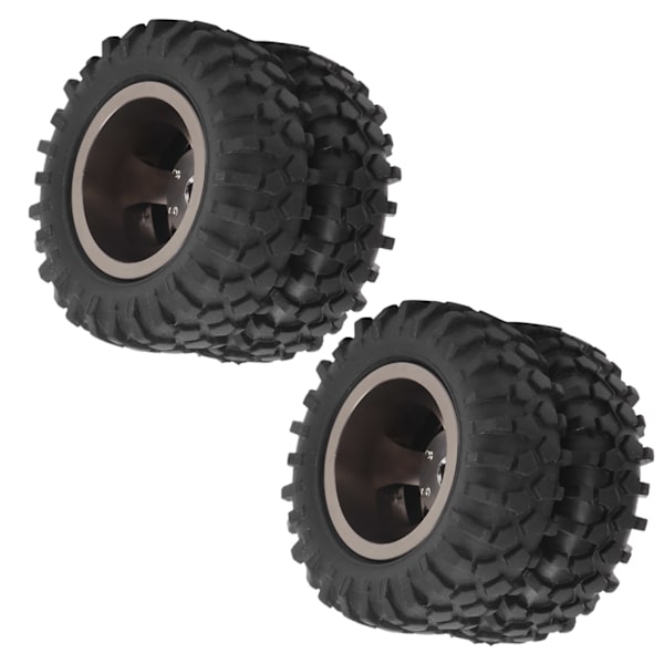 2st 55 mm aluminiumlegering bakdäck reservdelar Passar för WPL D12 1/10 RC lastbil (D12‑010T)