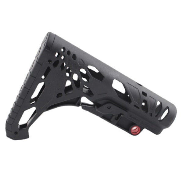 Utendørssett med fast lager Pythoner Grain Hollow Nylon Lettvekt Red Dot Tail Bracket Utendørs Sport Modifisering Tilbehør