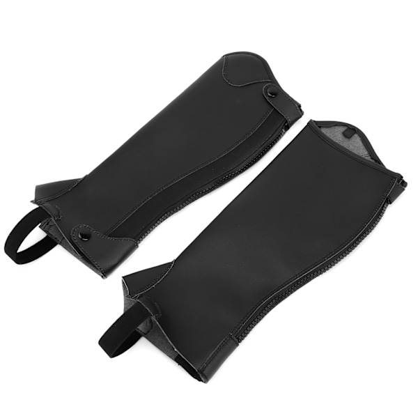 Ridning Half Chap Body Protector Utrustning för barn Superfiberläder Olika storlekarCS