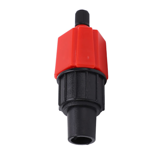 Båtluftventil Adapter Kompressor Luftventil Konverter Luftpumpe Adapter for Kajakk Oppblåsbar Båt Flåte Padle Brett (Kobling 1) Rød