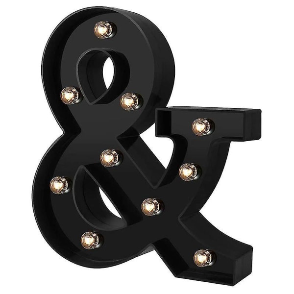 Led Letters Lights 26 Alphabet Decor lamppuja hääjuhliin T