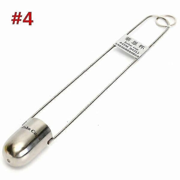 【NX】Zahn Cup Viscometer Stainless Steel Viscosity Cup Compatible with Paint, Ink, Coating Viscosity Testing - ASTM D4212 Compliant 3