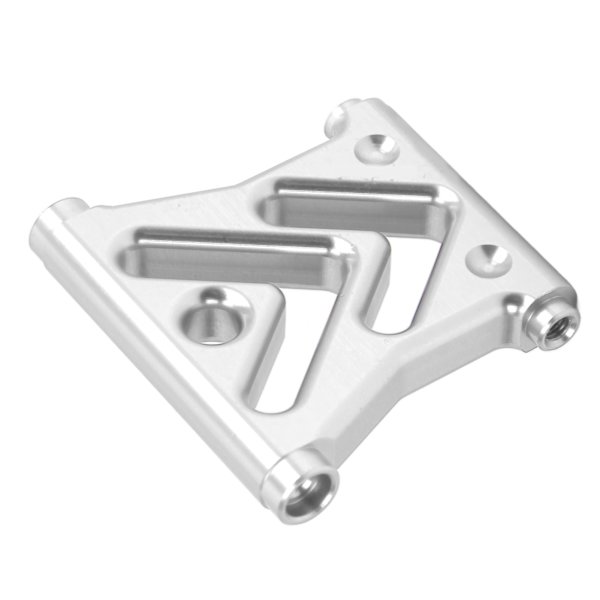 RC-bil Aluminiumlegering Frontpanel Antikollisionspanel Metall Frontstötfångare för Axial RBX10 Ryft 1/10 Silver