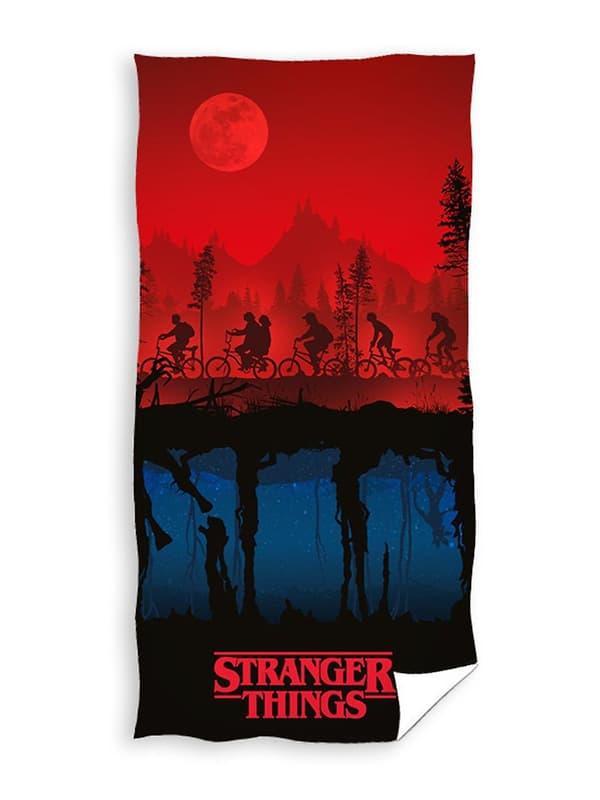 【NX】Stranger Things -pyyhe puuvillaa