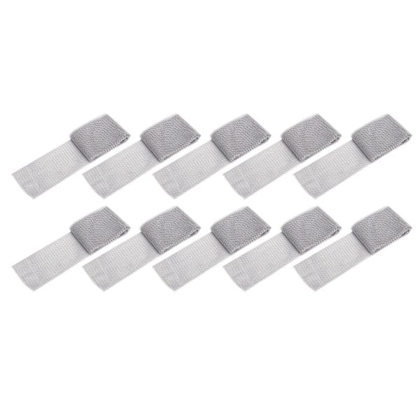 Blondekant DIY Dekorerende Netkant Trimme Syning Tøj Patching Tilbehør 10 Yards 60mm Grå‑S8
