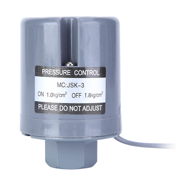 G3/8 trykføler indvendig gevind regulator til automatisk boosterpumpe 16A 220V 1,0-1,8kg