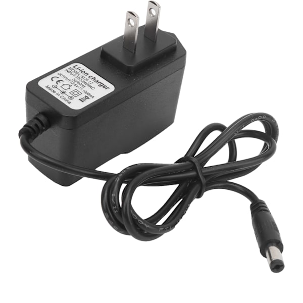 US-kontakt 100240V 12,6V 1A litiumbatteriladdare PC MultiProtection Laddningsadapter