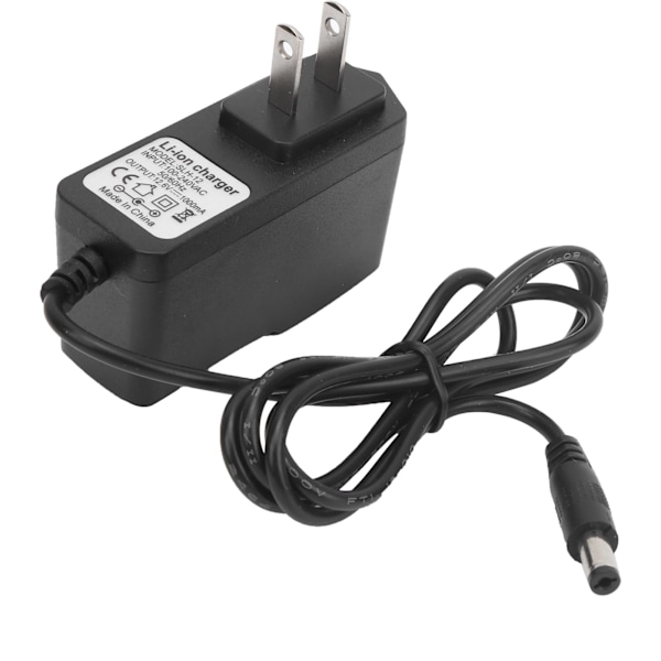 US-stik 100240V 12,6V 1A litiumbatterilader PC MultiProtection Ladeadapter