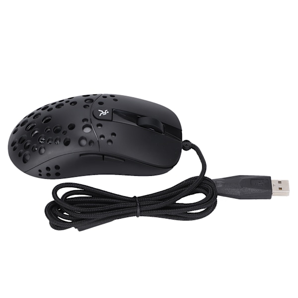 HXSJ Gaming Mus Kablet Seks Nivå Justerbar Presis Kontroll 8000DPI RGB Mus for Windows PC Gamere