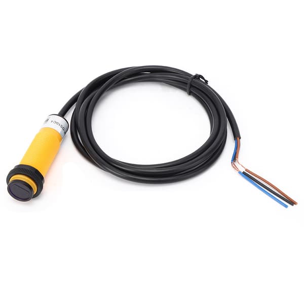 BERM fotoelektrisk strömbrytare närhetssensor diffus typ DC 3 tråd NPN NO DC10-30V 10cm E3F DS10C4