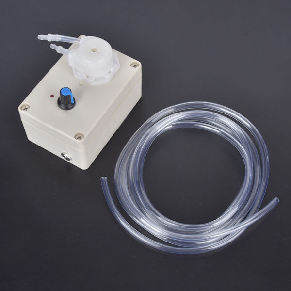 Industriel peristaltisk væskepumpe Justerbar flowdoseringspumpe US-stik 110‑240V