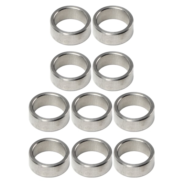 10 st Bricka mellanlägg 15 mm ytterdiameter 12 mm ID rostfritt stål tillbehörsdelsats kit3515-0015-0060