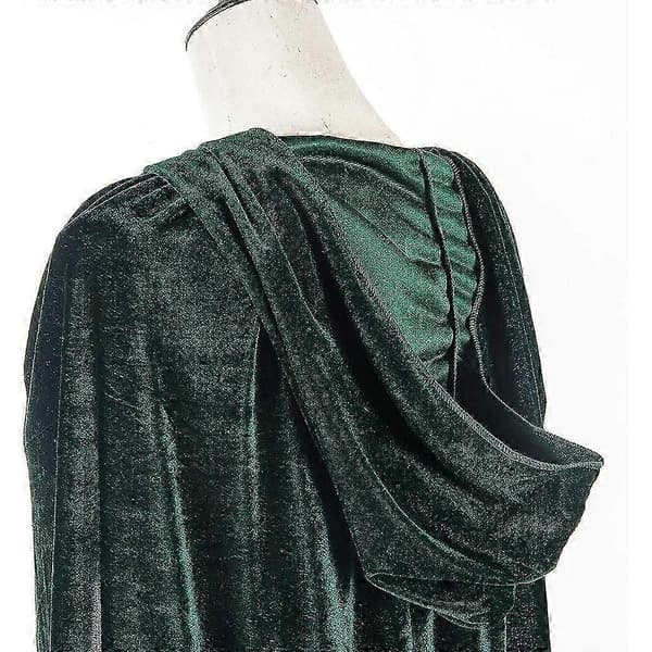 Halloween-kostumer Dame Herre Cosplay Lang Kappe Kappe Kostume til Rollespil