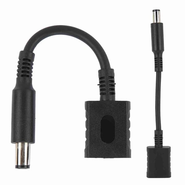 DC-strømadapterstik 4,5 x 3 mm hun til 7,4 x 5,0 mm han Passer kompatibel med HP