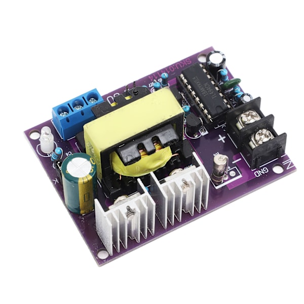 DC til AC-forsterkningsmodul Spenningssteg Inverterkort 24V Inngang 0V 110V 220V Utgang 100W for maskin