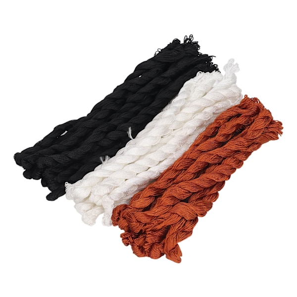 30 kpl Nylonlanka Musta Valkoinen Ruskea Kannettava DIY Käytännöllinen Ompelu Nylonlanka Nahkakenkien Pohjiin
