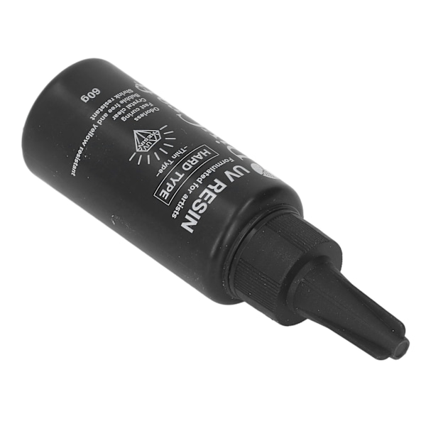UV Lim Høy Transparens Luktfri Gulningsbestandig Rask Herding DIY UV Resin Lim Klar Gel 60g